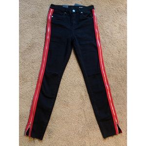 Brand New! Blank NYC Zip Up Jeans